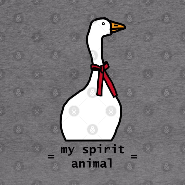 Annoying Meme Goose is my Spirit Animal by ellenhenryart